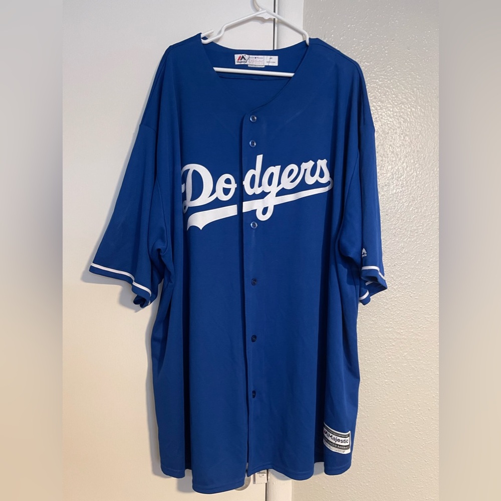 Kershaw Dodgers Jersey 4XL